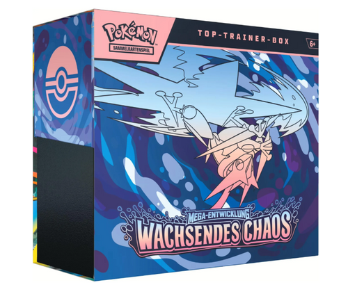 Pokémon TCG: Wachsendes Chaos – Top Trainer Box – Deutsch