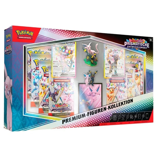 Pokemon TCG: Prismatische Entwicklungen – Premium Figuren Kollektion – Deutsch