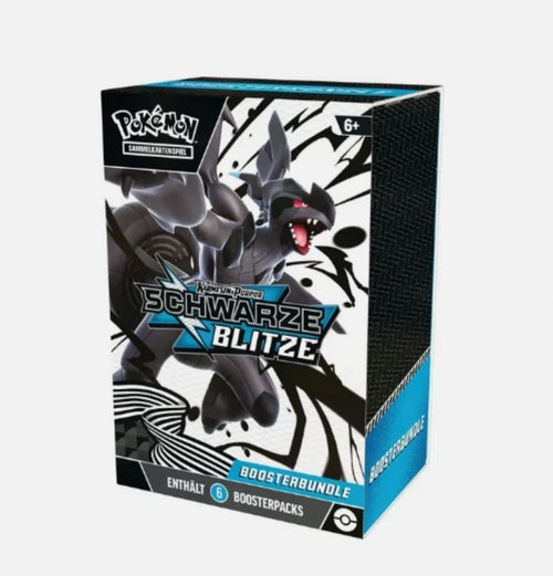 Pokemon TCG: Schwarze Blitze – Boosterbundle (6 Packs) – Deutsch