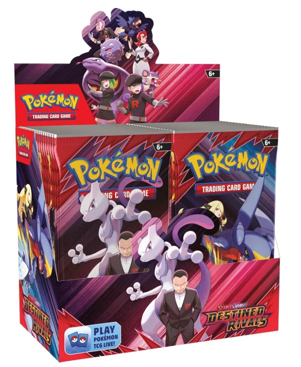 Pokemon TCG: Destined Rivals – Booster Display (36 Packs) – Englisch