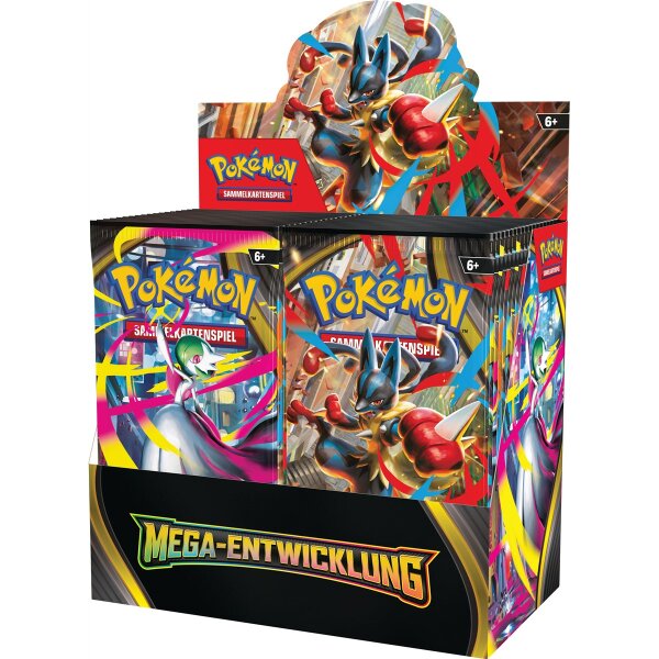 Pokémon TCG: Mega Entwicklung – Booster Display (36 Packs) – Deutsch